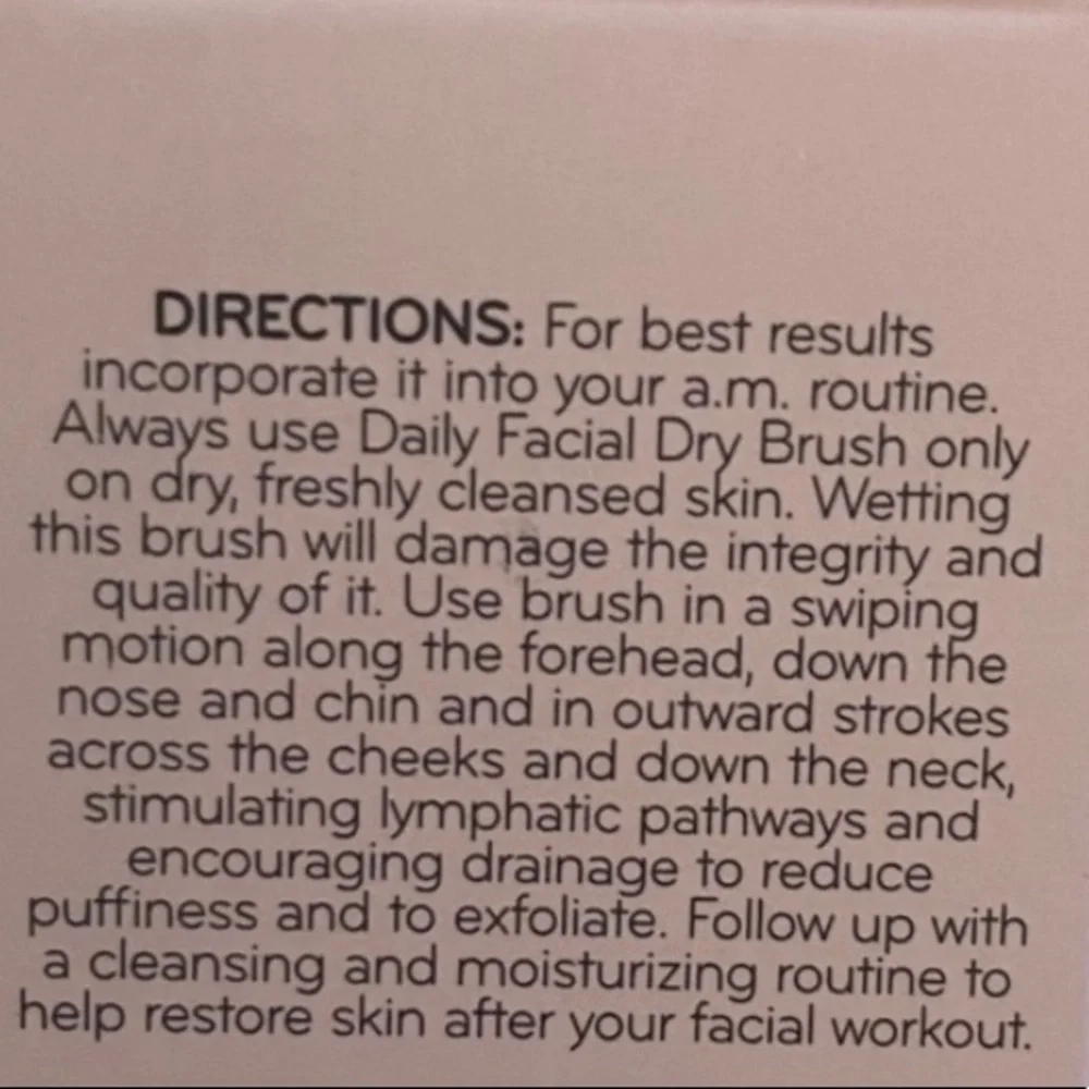Daily Concepts Facial Dry Brush, Facial Brush